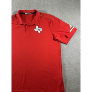 Advocare Texas Bowl Polo Shirt Adidas Climalite Short Sleeve Mens Size XL‎